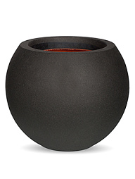 Кашпо Capi urban smooth nl vase ball ii black