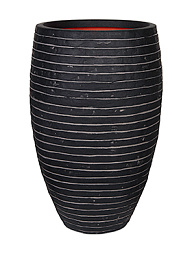 Кашпо Capi nature row nl vase elegant deluxe anthracite