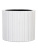 Кашпо Capi lux vase cylinder iii stripes white - Фото 1