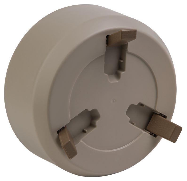 Кашпо Грация на ножках (Пудровый)_1