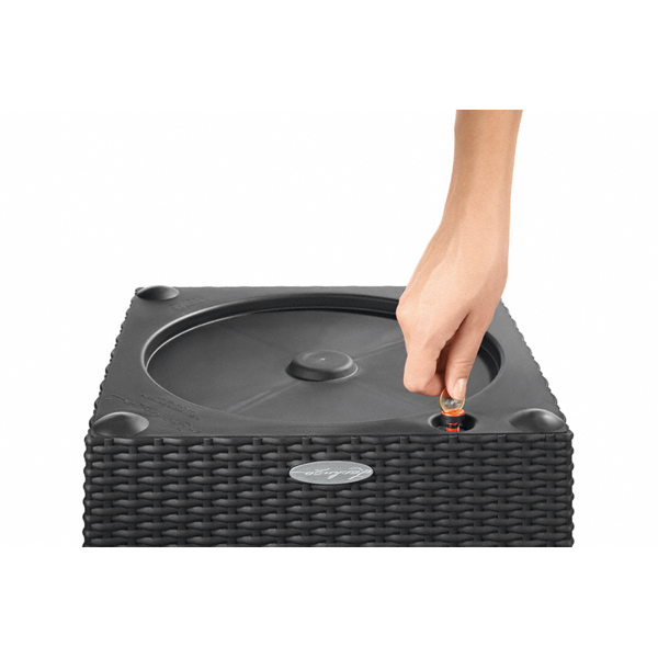 Кашпо Лечуза Куб Коттадж (гранит)_3