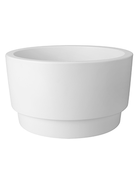 Кашпо Pure® grade bowl white