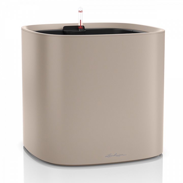 Кашпо Лечуза Пила Колор Плантер (кораллово-красное)_2