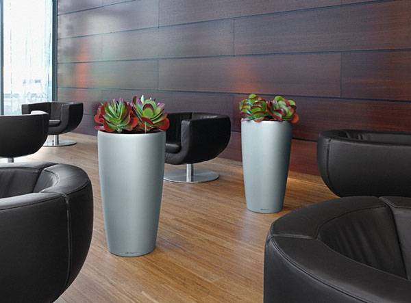 Кашпо Лечуза Рондо (серебро)_1