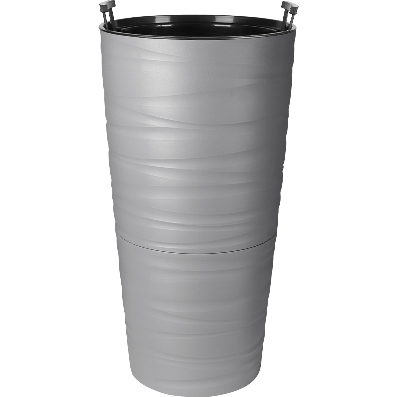 Кашпо Урбан высокое (серый)_