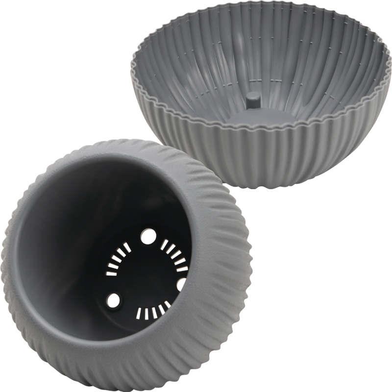 Кашпо Шар (серый)_