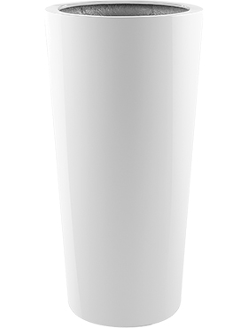 Кашпо Argento vase shiny white