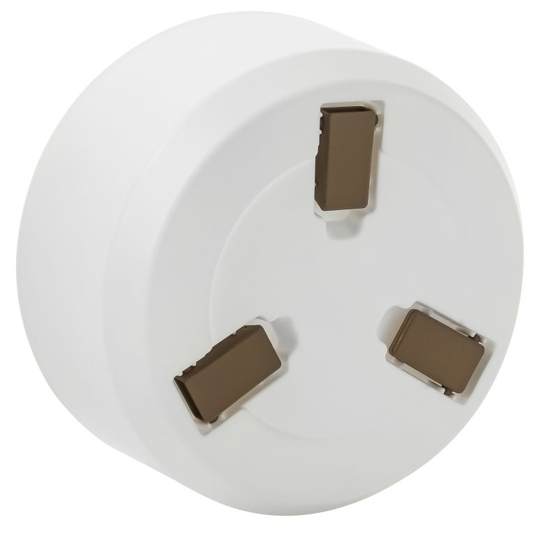 Кашпо Грация на ножках (Белый)_1