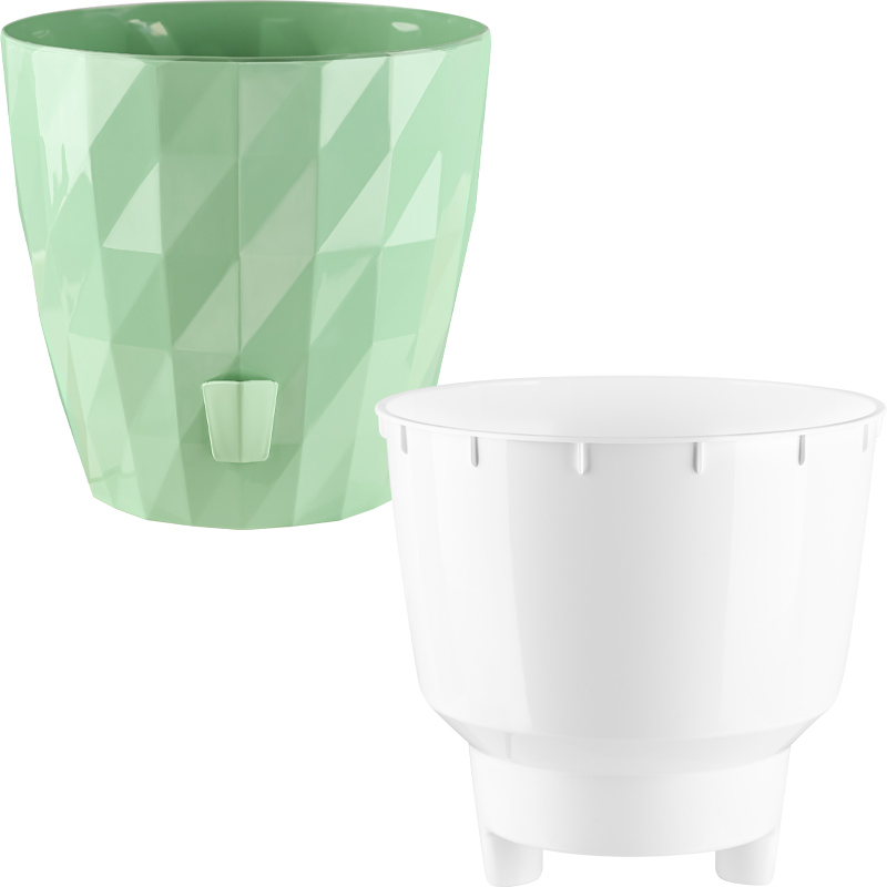 Кашпо Фрактал (мята)_1