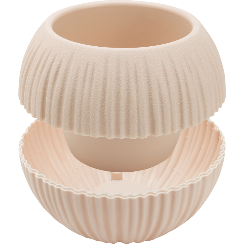 Кашпо Шар (пудровый)_