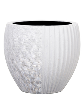 Кашпо Capi lux vase elegant split i white