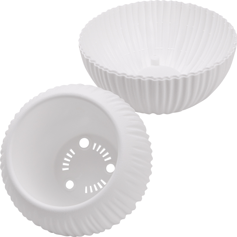 Кашпо Шар (белое)_1