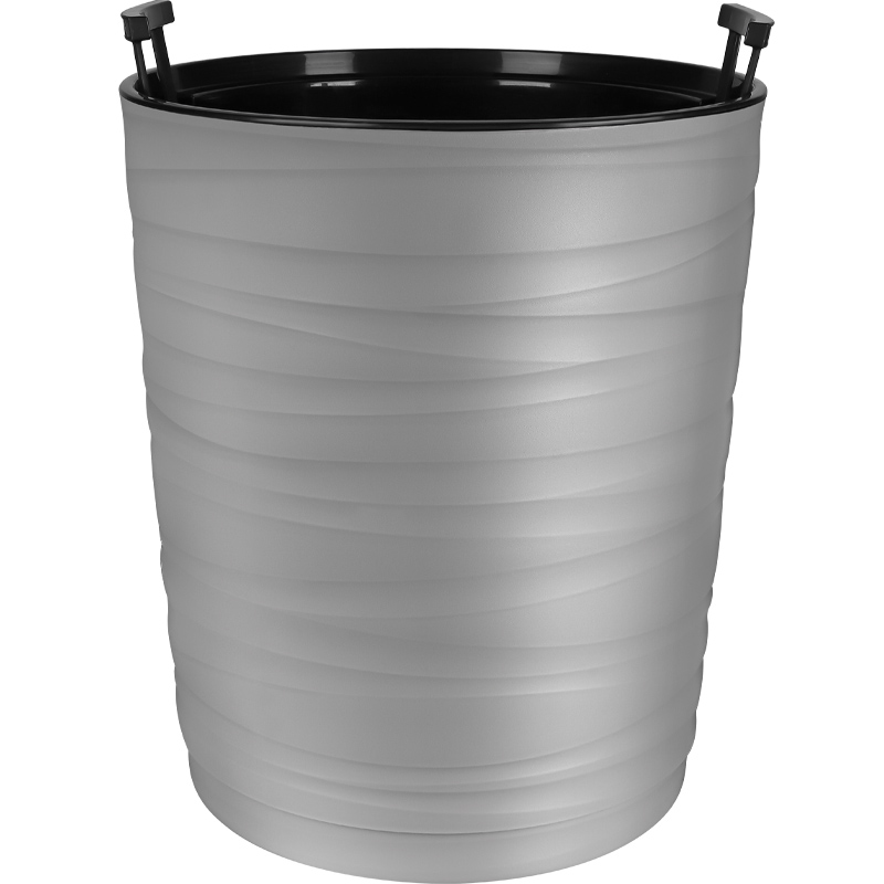 Кашпо Урбан среднее (серый)_