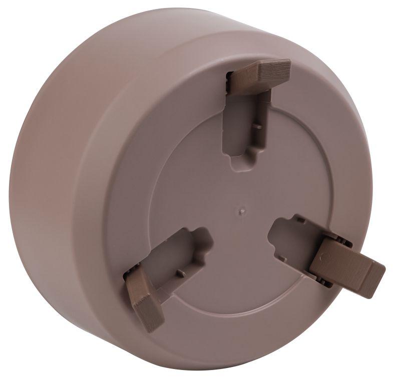 Кашпо Грация на ножках (Мокачино)_