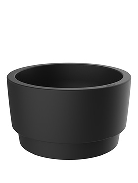 Кашпо Pure® grade bowl black