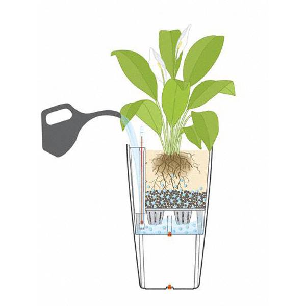 Кашпо Лечуза Кубико (серебро)_2