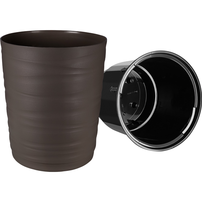 Кашпо Урбан среднее (коричневый)_1