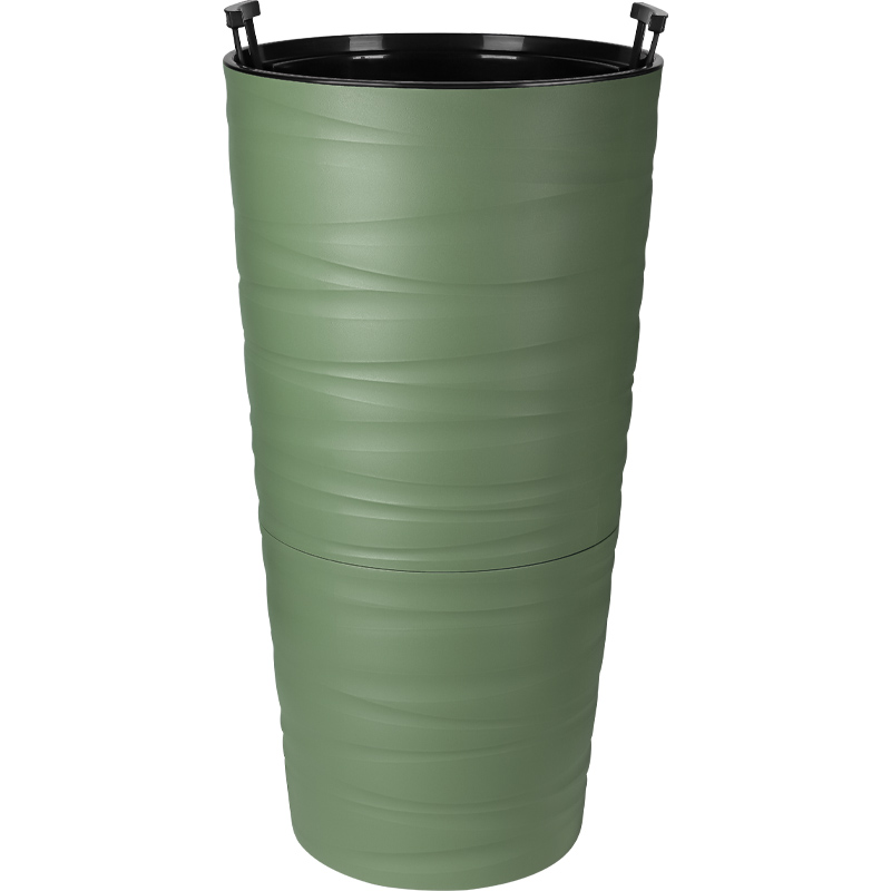 Кашпо Урбан высокое (оливковый)_