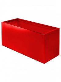 Кашпо Stiel trend topper on ring colour matt (waterproof) красное длинное