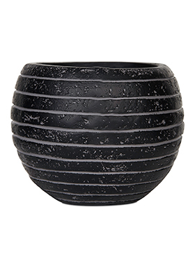 Кашпо Capi nature row vase ball ii black