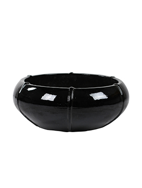 Кашпо Black shiny bowl (moda)