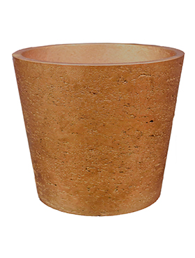 Кашпо Rough mini bucket metallic copper