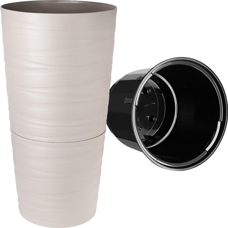 Кашпо Урбан высокое (пудровый)_1