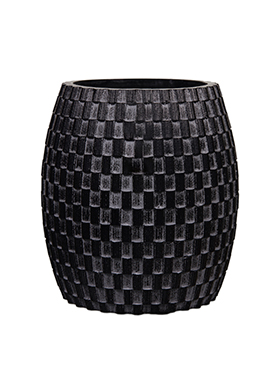 Кашпо Capi nature vase elegant wide iii wave black