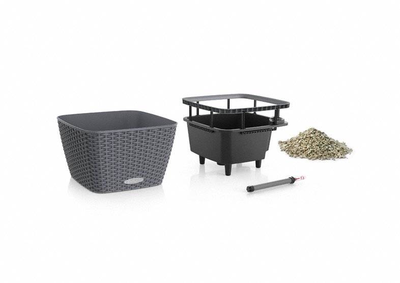 Кашпо Лечуза Бакино Коттадж  (гранит)_1