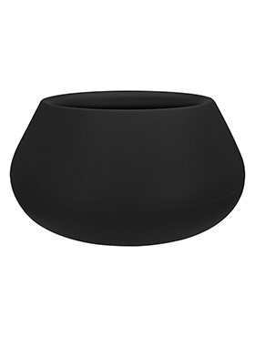 Кашпо Pure® cone bowl 60 black