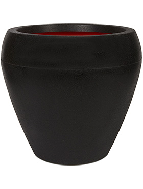 Кашпо Capi urban smooth nl vase tapering round ii black