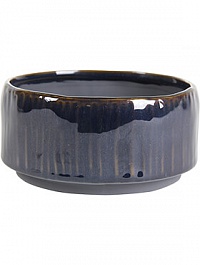 Кашпо Indoor pottery bowl senne blue (per 4 шт.)