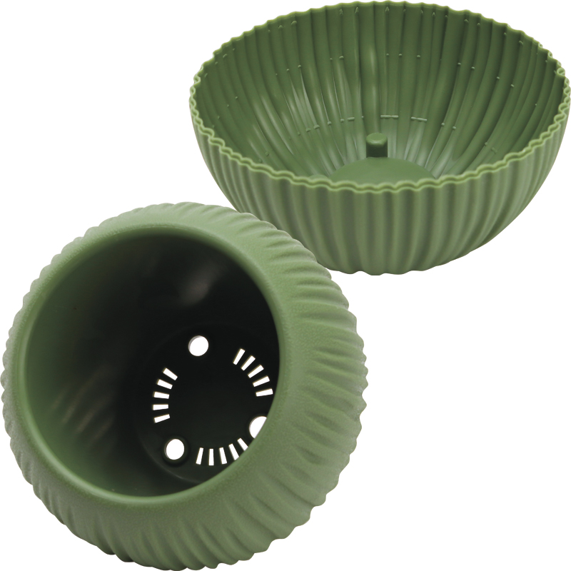 Кашпо Шар (оливковый)_