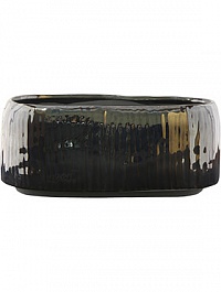 Кашпо Indoor pottery boat senne blue (per 6 шт.)