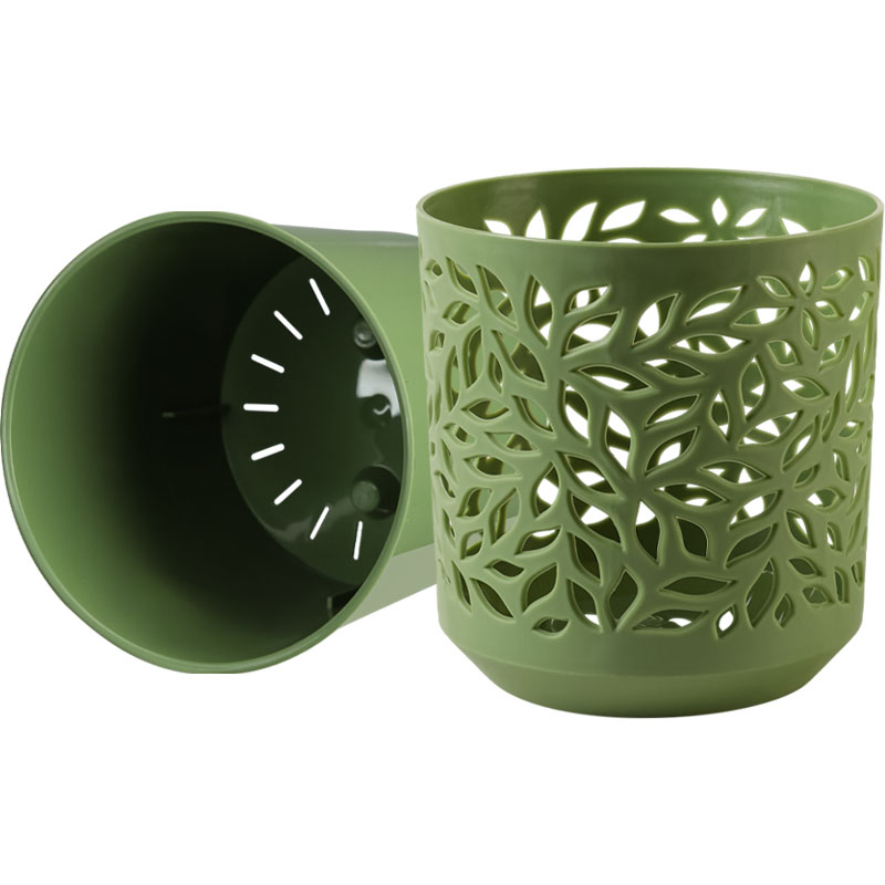 Кашпо Ливс (зеленый/зеленый)_