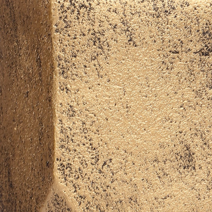 Кашпо Геометри Круглое (золотое)_