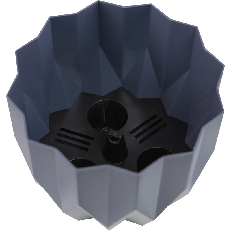 Кашпо Геометрия (Антрацит)_1