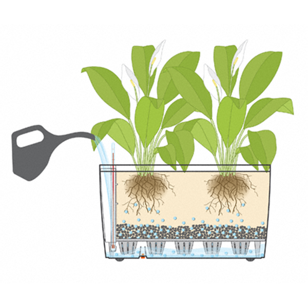 Кашпо Лечуза Караро (антрацит)_3