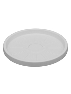 Поддон Pure® round saucer white
