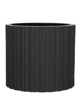 Кашпо Capi lux vase cylinder ii stripes anthracite