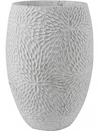 Кашпо Indoor pottery pot high mick white (per 2 шт.)