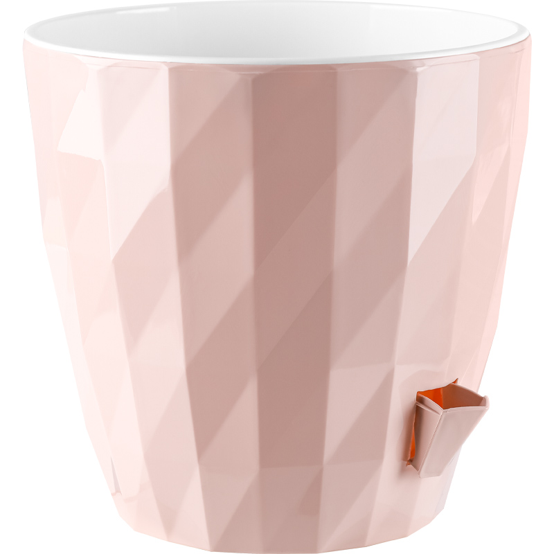 Кашпо Фрактал (бежево-розовый)_1