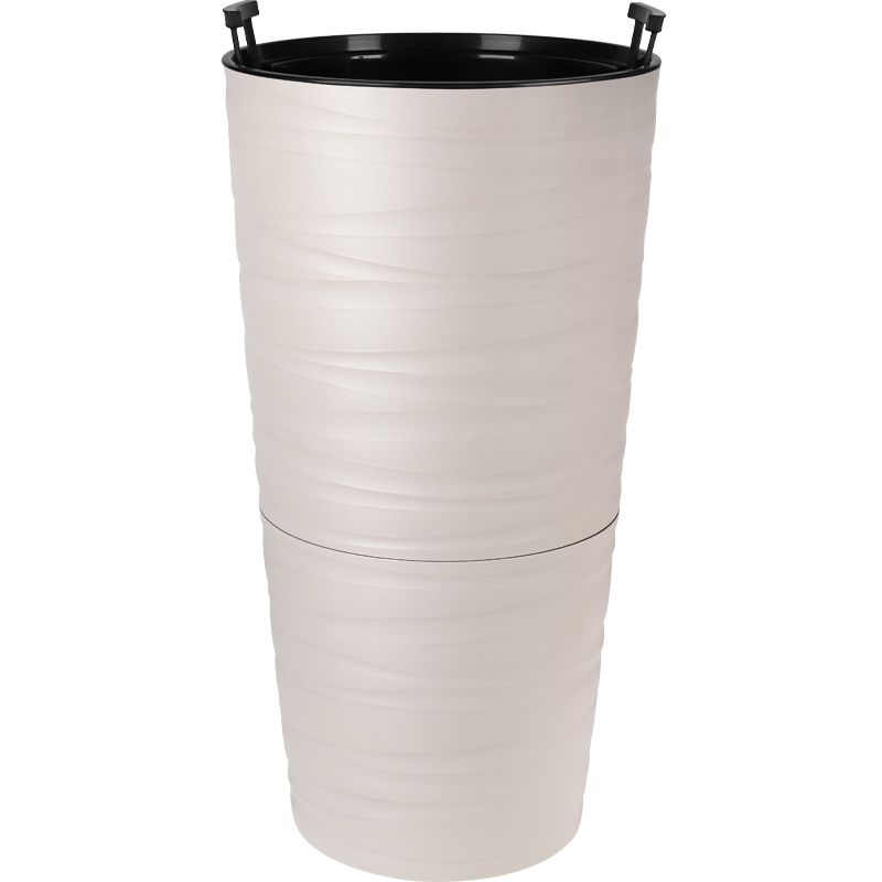 Кашпо Урбан высокое (пудровый)_