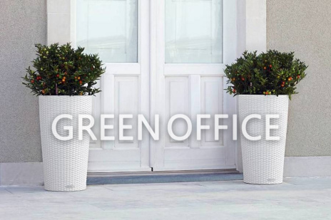 Кашпо Lechuza Cilindro Cottage (белый) - Фото 6