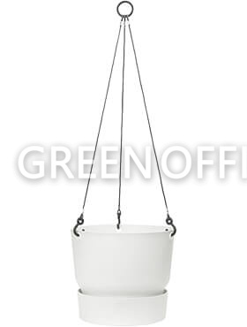 Подвесное кашпо Greenville white hanging basket