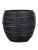 Кашпо Capi nature vase elegant iii loop black - Фото 1