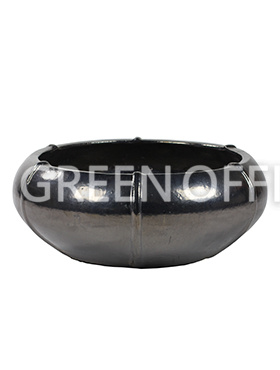 Кашпо Bullet grey bowl anthracite (moda)