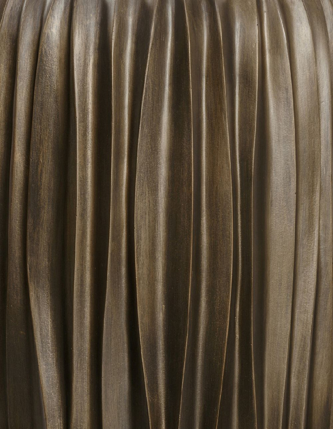 Кашпо Эффектори Металл Чаша Дизайн Вейв Черненая бронза_5