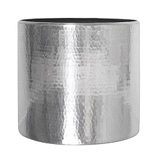 Кашпо Trend настольный колонна дизайн серебро