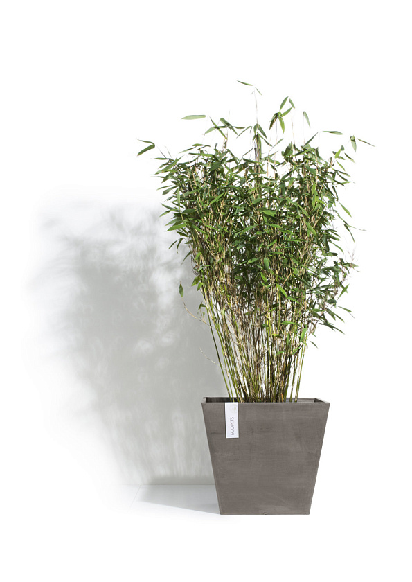 Кашпо Экопотс Роттердам антрацит_